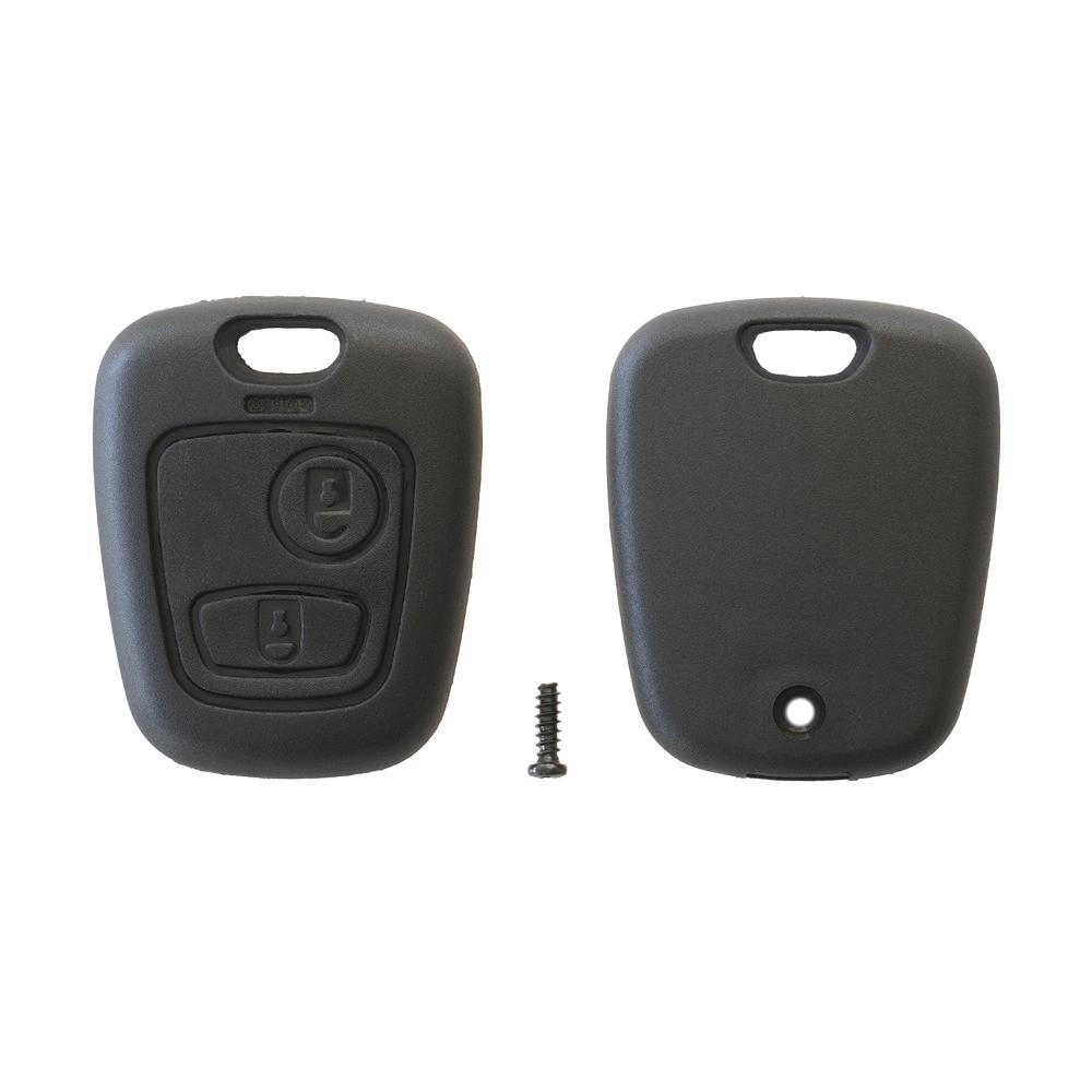 AKONEN 004CT002 CARCASA CHEIE CONTACT PENTRU CITROEN BERLINGO / C1 / C2 / C3 / C5 / SAXO / XSARA PICASSO, 2 BUTOANE, FARA CHEIE