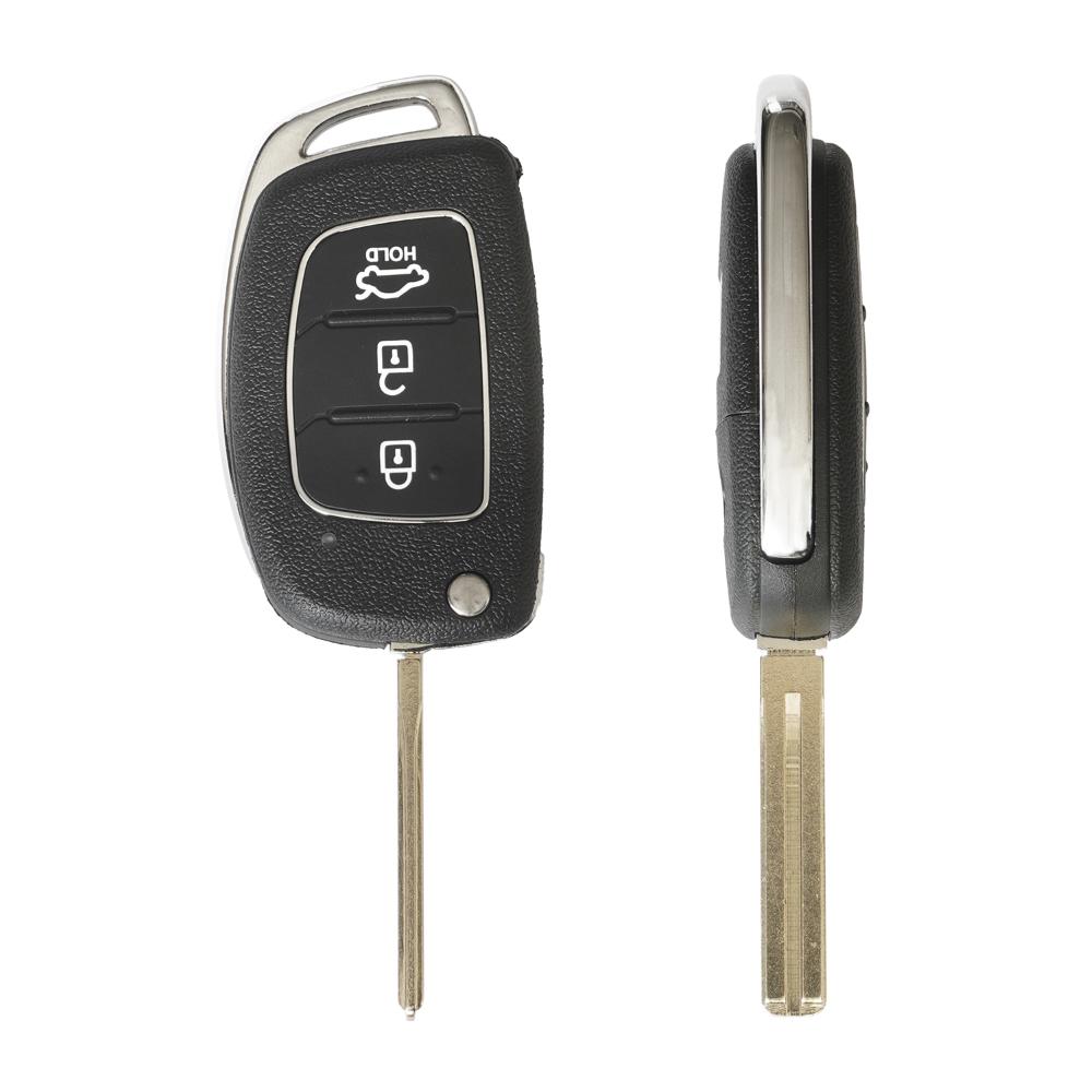 AKONEN 004HY007 CARCASA CHEIE CONTACT PENTRU HYUNDAI I20 / I30, 3 BUTOANE, CU CHEIE