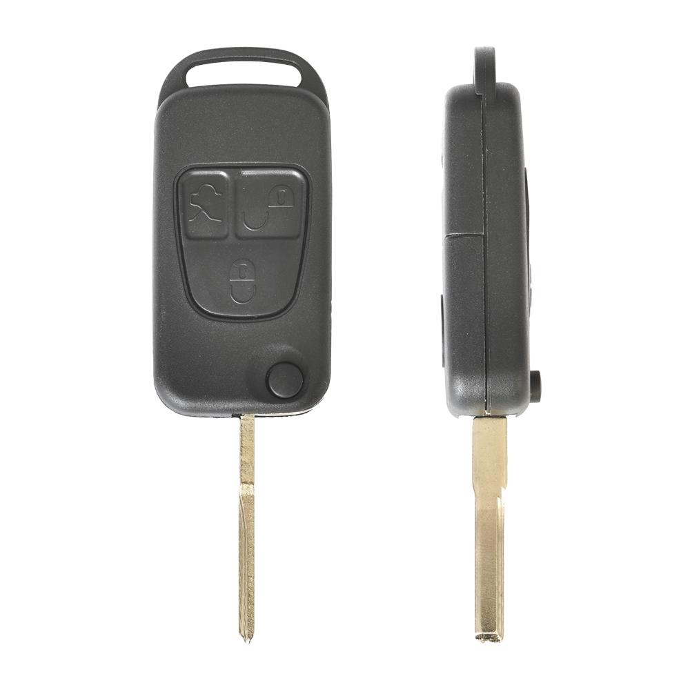 AKONEN 004MC008 CARCASA CHEIE CONTACT PENTRU MERCEDES-BENZ CLASS C/ S / ML / SL 3 BUTOANE, CU CHEIE