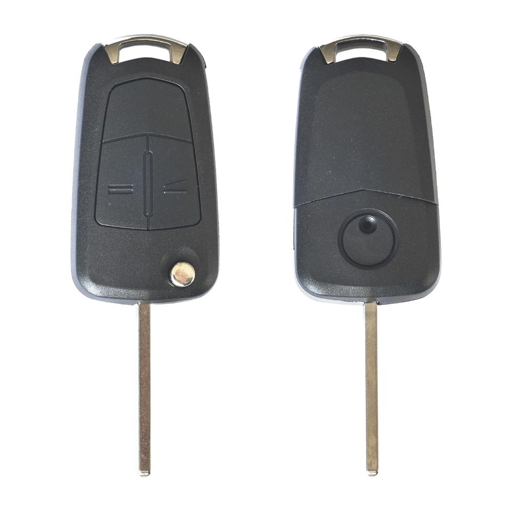 AKONEN 004OP001 CARCASA CHEIE CONTACT PENTRU OPEL ASTRA / CORSA / TIGRA / VECTRA, 2 BUTOANE, CU CHEIE