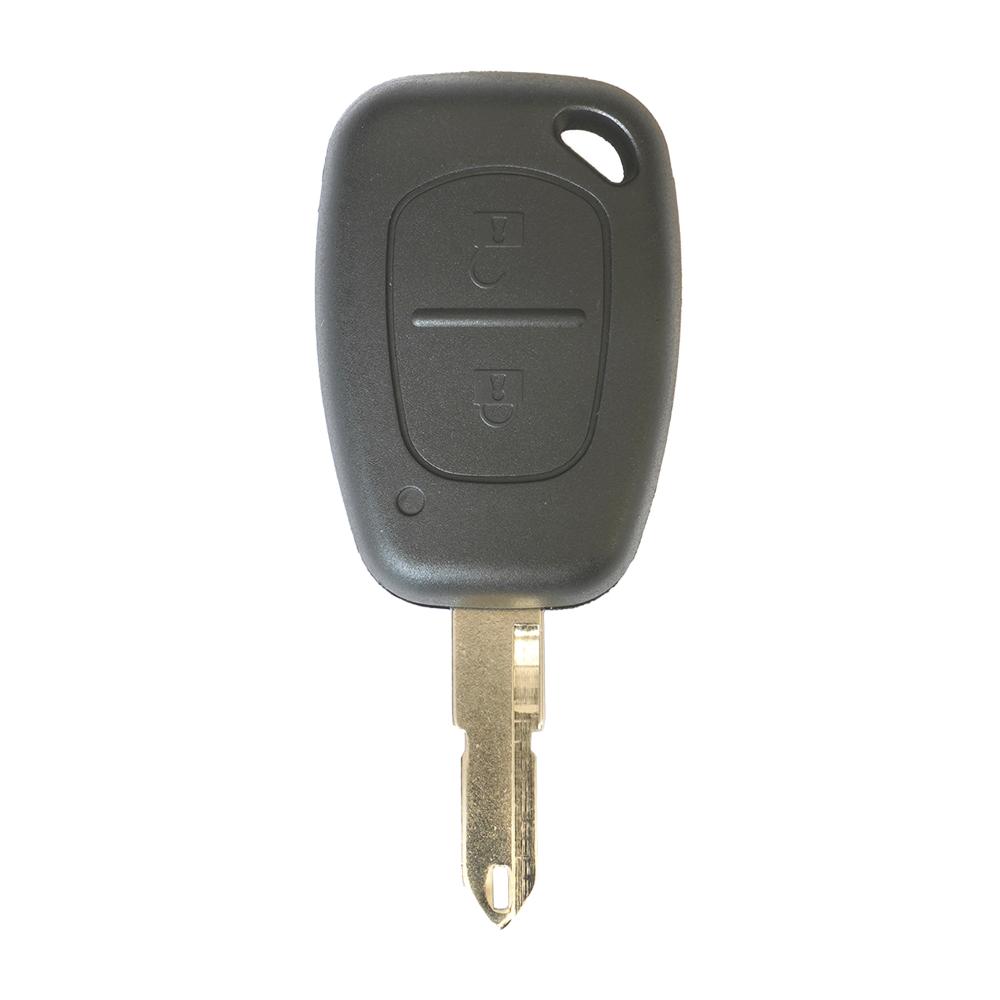 AKONEN 004RN003 CARCASA CHEIE CONTACT PENTRU RENAULT CLIO / KANGOO / MASTER / MODUS / TRAFIC, 2 BUTOANE, CU CHEIE