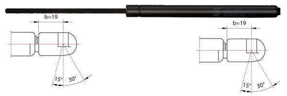 METZGER 2110004 Amortizor capota