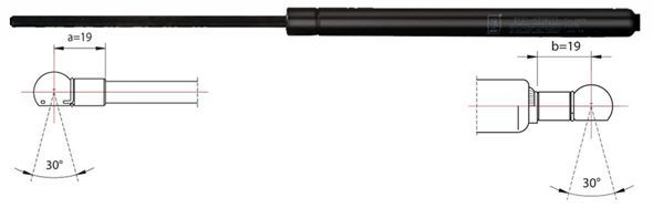 METZGER 2110468 Amortizor portbagaj