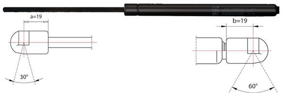 METZGER 2110471 Amortizor portbagaj