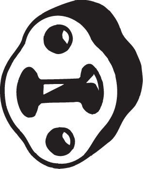 BOSAL 255-302 Banda cauciuc, sistem de esapament