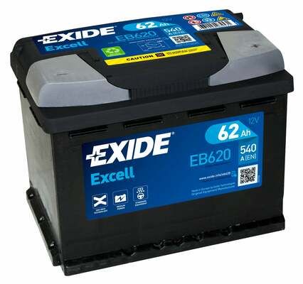Baterie auto EXIDE EB620 62Ah 12V 