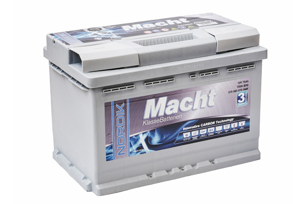 Baterie auto MACHT NORDIK 75Ah 12V 19906
