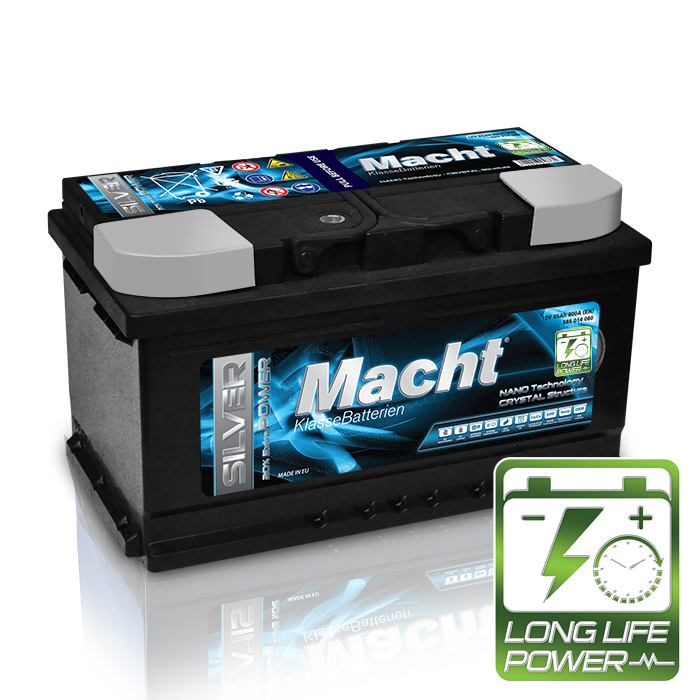 Baterie auto MACHT SILVER POWER 85Ah 12V 25876