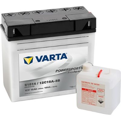 Baterie moto VARTA 518014010I314 18Ah 12V 