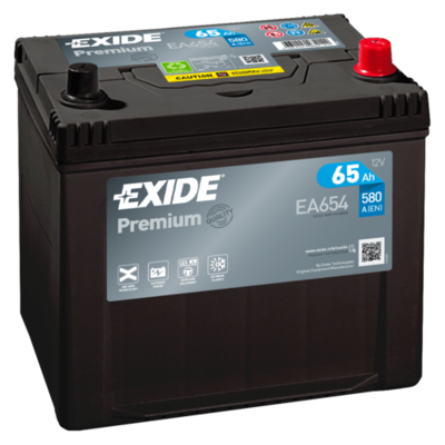 Baterie auto EXIDE EA654 65Ah 12V 