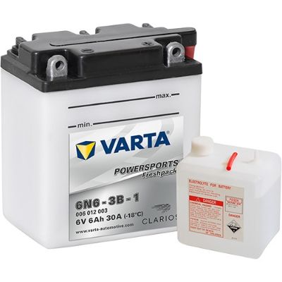 Baterie moto VARTA 006012003A514 6Ah 6V 