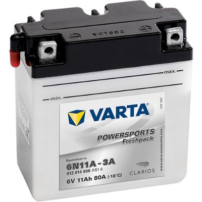 Baterie moto VARTA 012014008A514 11Ah 6V 