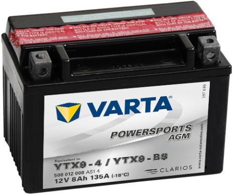 Baterie moto VARTA 508012008A514 8Ah 12V 