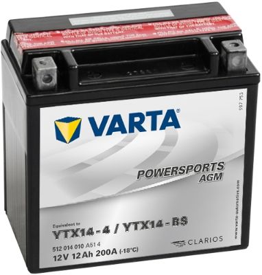 Baterie moto VARTA 512014010A514 12Ah 12V 