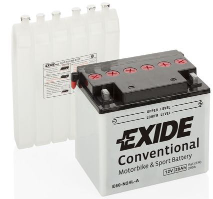 Baterie moto EXIDE E60-N24L-A 28Ah 12V 