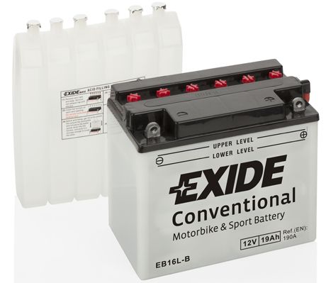 Baterie moto EXIDE EB16L-B 19Ah 12V 