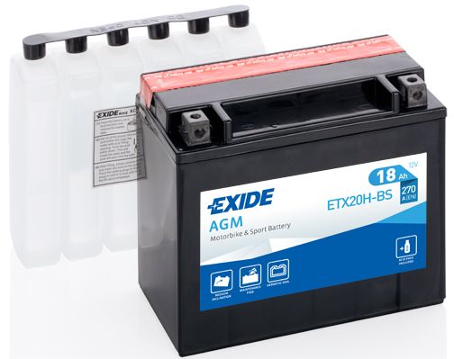 Baterie moto EXIDE ETX20H-BS 18Ah 12V 