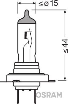 OSRAM 64210 Bec incandescent, bec lumina zi