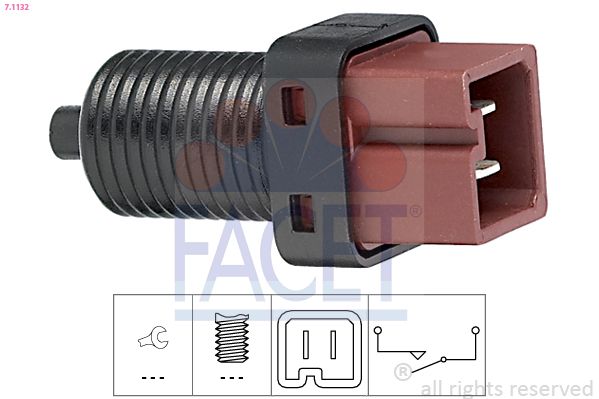 FACET 7.1132 Comutator, actionare frana (comanda motor)