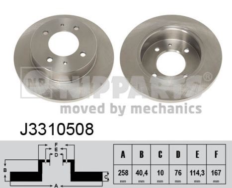 NIPPARTS J3310508 Disc frana