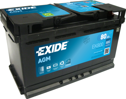 Baterie auto EXIDE EK800 80Ah 12V 