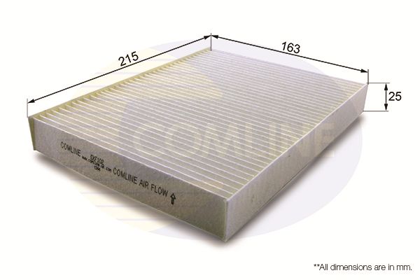 COMLINE EKF102 Filtru, aer habitaclu