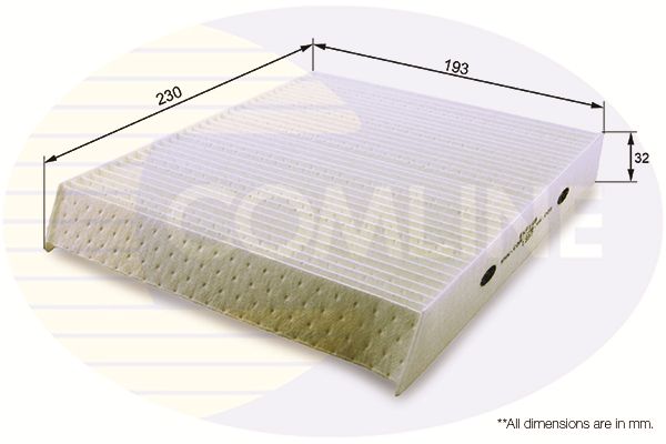 COMLINE EKF148 Filtru, aer habitaclu