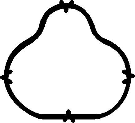 CORTECO 026285H Garnitura, galerie admisie