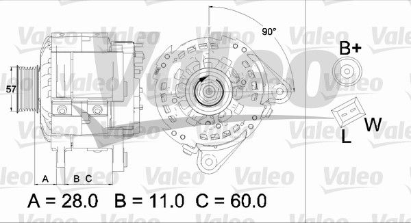 VALEO 437477 Generator/Alternator