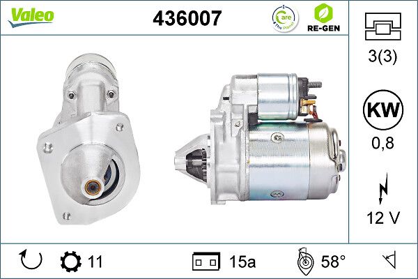 VALEO 436007 Starter