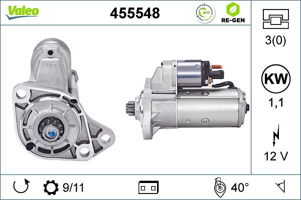 VALEO 455548 Starter