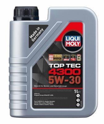 Ulei motor LIQUI MOLY 5W-30 TOP TEC 4300 - API SN/CF ACEA C2 1L