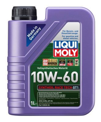 Ulei motor LIQUI MOLY 10W-60 Synthoil Race Tech GT1 1L