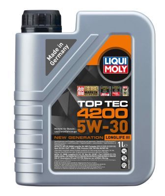 Ulei motor LIQUI MOLY 5W-30 TOP TEC 4200 - VW 504 00/507 00 (3706) 1L