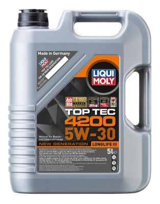 Ulei motor LIQUI MOLY 5W-30 TOP TEC 4200 - VW 504 00/507 00 (3707) 5L