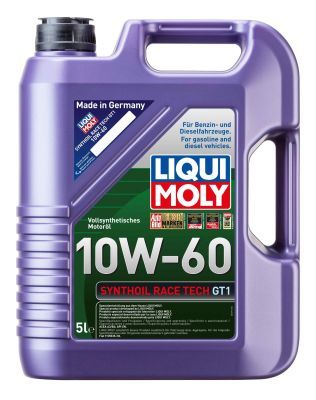 Ulei motor LIQUI MOLY 10W-60 Synthoil Race Tech GT1 5L