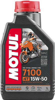 Ulei motor MOTUL 15W-50 ULEI MOTO 4T 7100 1L