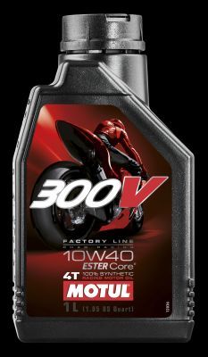 Ulei motor MOTUL 10W-40 ULEI MOTO 4T 300V 1L