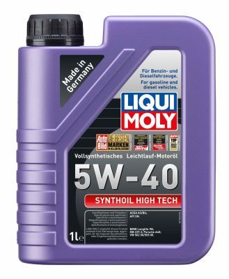 Ulei motor LIQUI MOLY 5W-40 SYNTHOIL HIGH TECH 1L