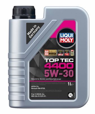 Ulei motor LIQUI MOLY 5W-30 TOP TEC 4400 - ACEA C4-08 RENAULT RN 0720 1L
