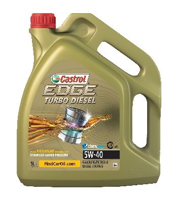 Ulei motor CASTROL 5W-40 EDGE TURBO DIESEL 5L
