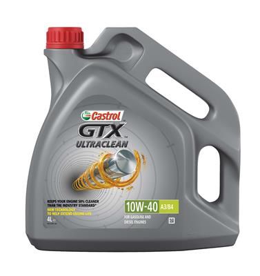 Ulei motor CASTROL 10W-40 GTX ULTRACLEAN A3/B4 4L