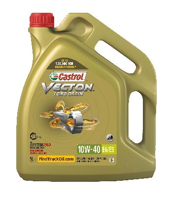 Ulei motor CASTROL 10W-40 VECTON LONG-DRAIN E6/E9 5L