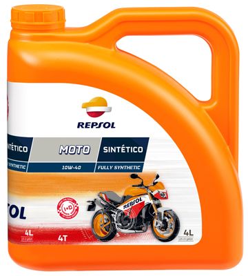 Ulei motor REPSOL SAE 10W-40 Smarter Sunthetic 4T 4L