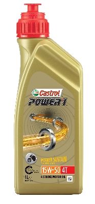 Ulei motor CASTROL 15W-50 Power 1 GPS 4T 1L