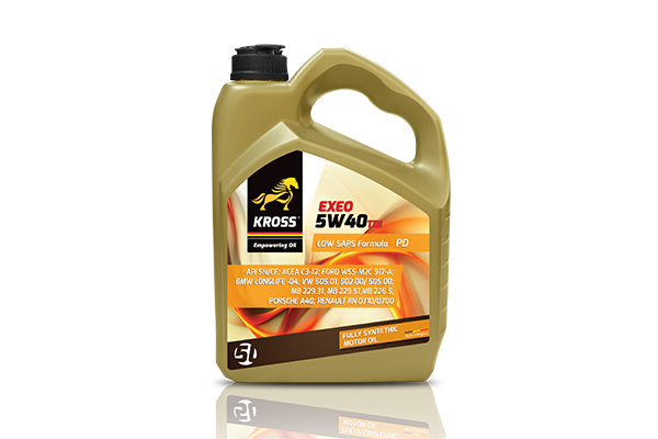 Ulei motor KROSS 5W-40 EXEO TDI 5L