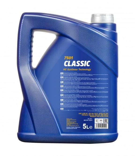 Ulei motor MANNOL 10W-40 CLASSIC 5L