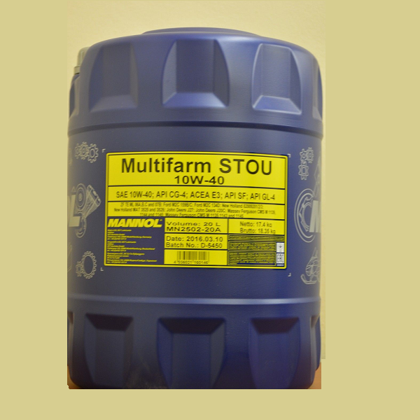 Ulei motor MANNOL 10W-40 MULTIFARM STOU 20L