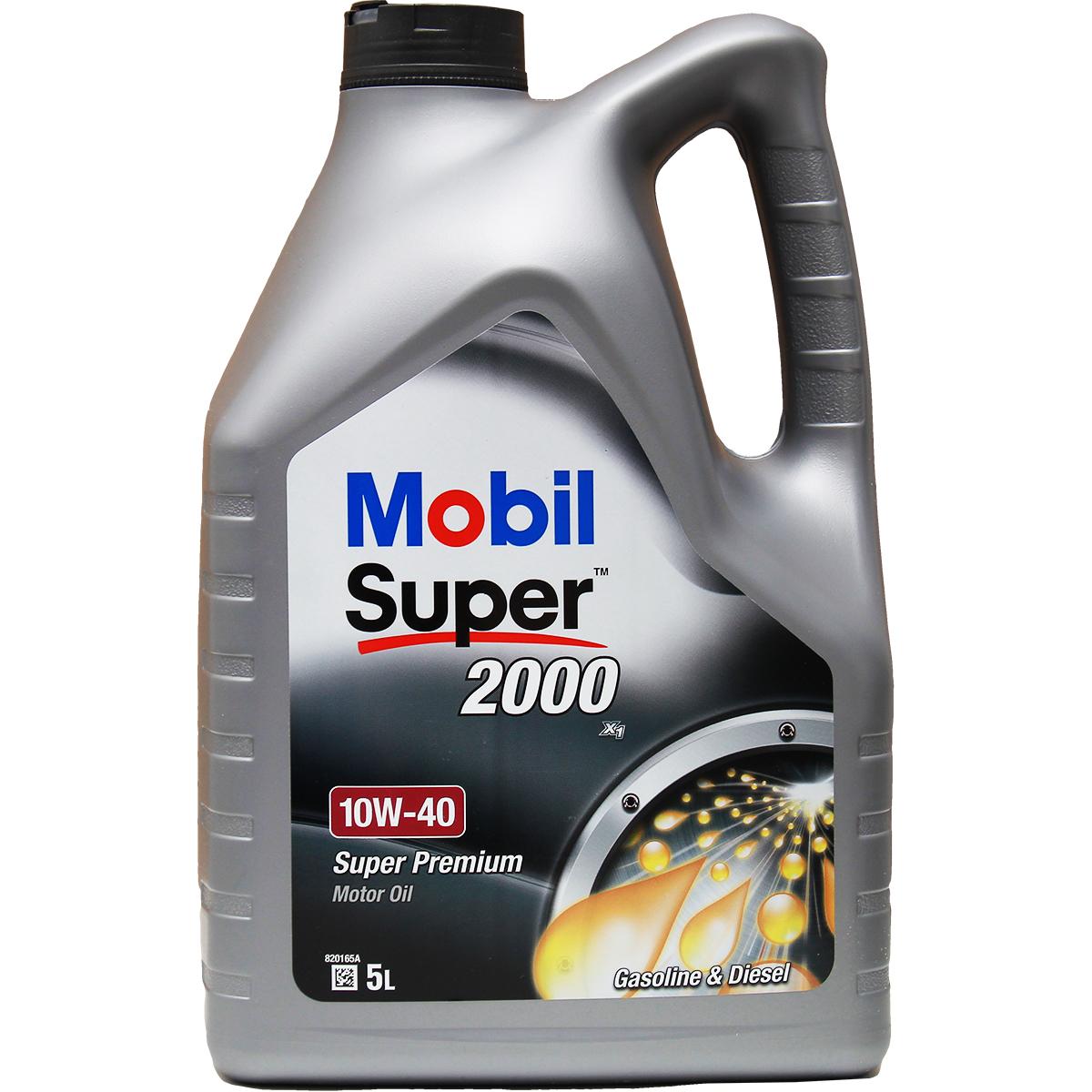 Ulei motor MOBIL 10W-40 SUPER 2000 X1 5L