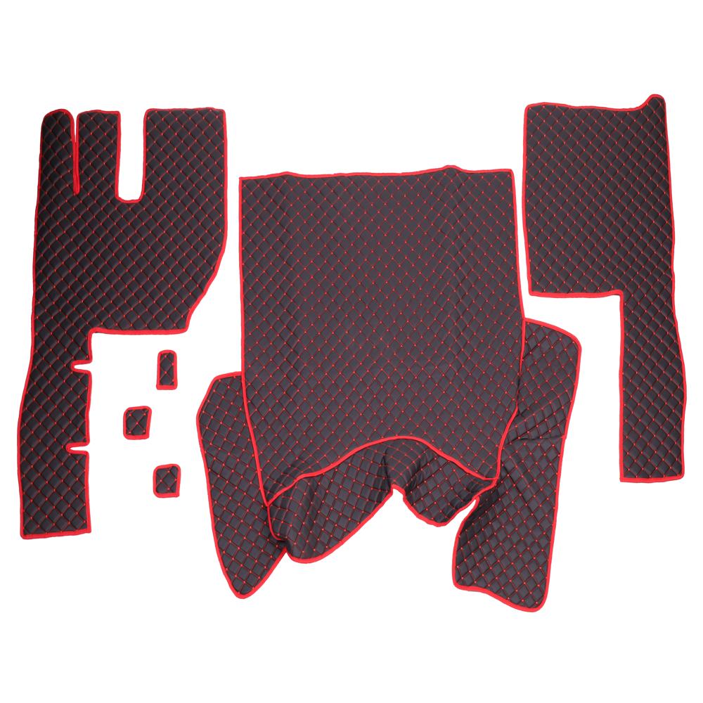 UMBRELLA 96290 SET COVORASE PIELE ECOLOGICA TRUCK UMBRELLA PENTRU VOLVO FH12 EURO 5 AUTOMAT. NEGRU